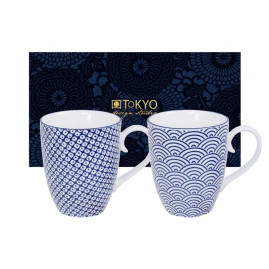 Kubki porcelanowe w stylu orientalnym