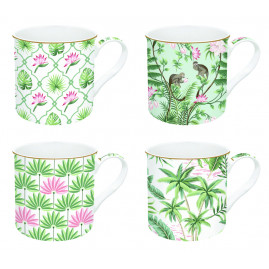 Kubki porcelanowe Coffeemania Wild Tropical
