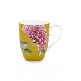 Kubek porcelanowy Blushing Birds Yellow PiP Studio
