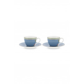 iliżanki espresso La Majarolle Blue 120 ml