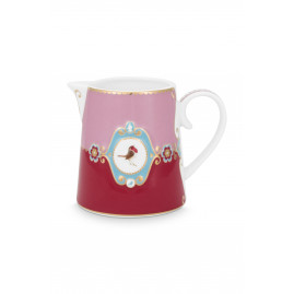 Dzbanuszek do mleka Love Birds Medallion Red-Pink 270 ml
