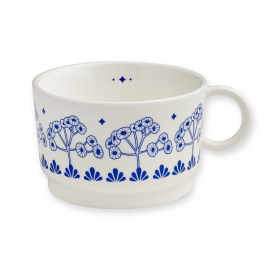 Filiżanka porcelanowa Blue Trees