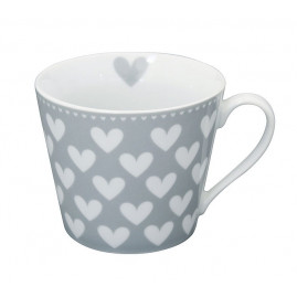 kubek porcelanowy w serca