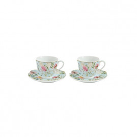 Filiżanki porcelanowe w kwiaty